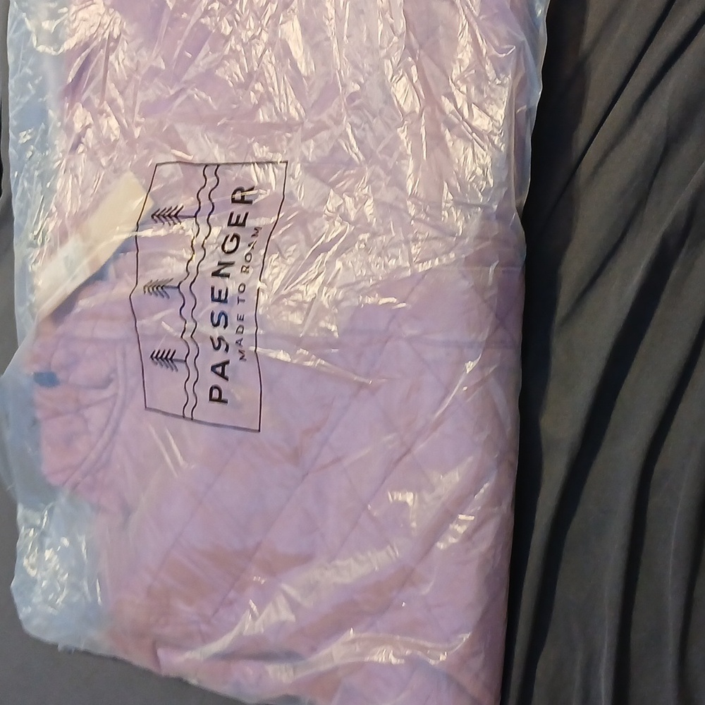 Quilted Hooded Jacket - Dusty Pink - Picture 9 of 10